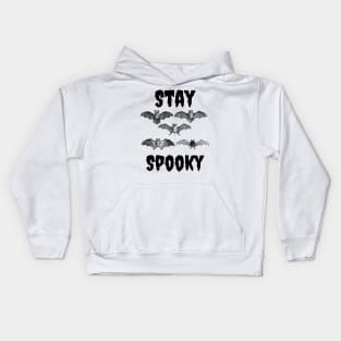 Stay Spooky Cute Bats Kids Hoodie